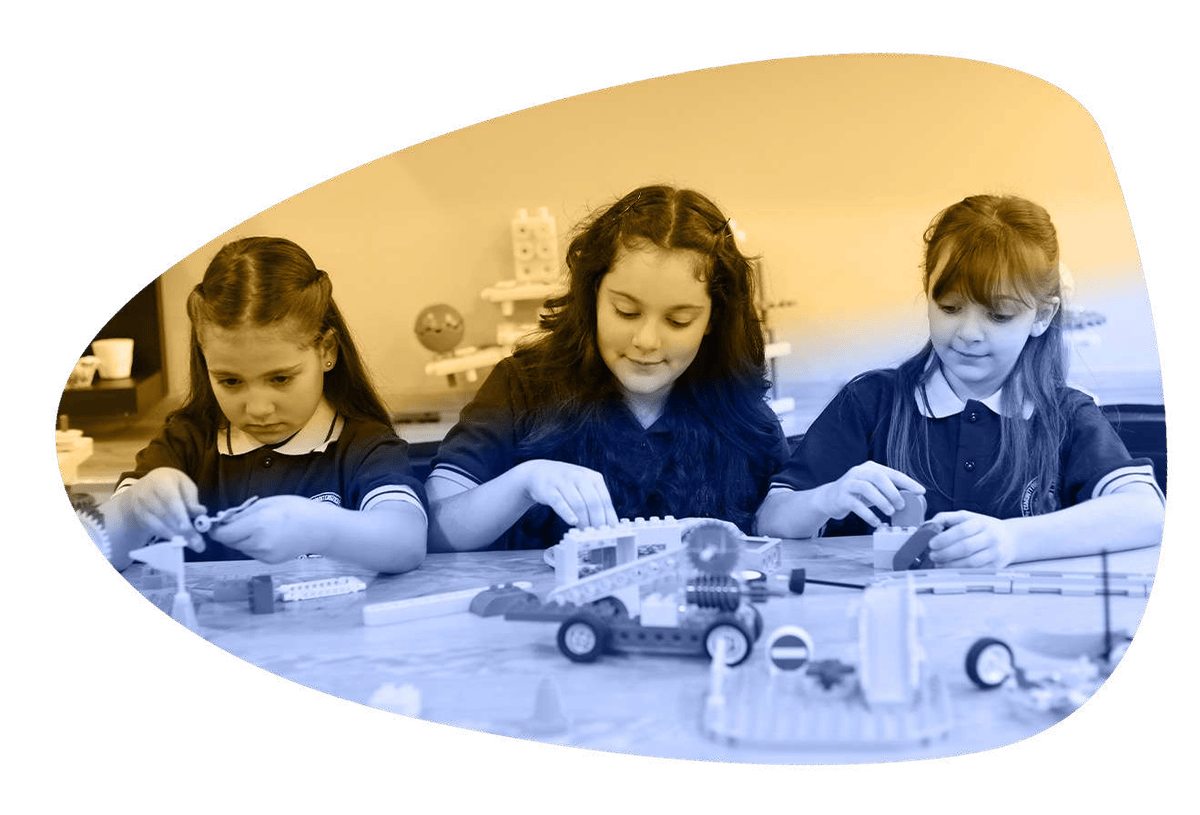 Students collaborating
